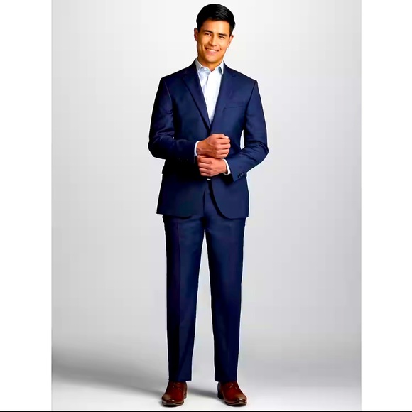 Jos. A. Bank Slim Fit Suit - Bright Navy - Picture 1 of 8